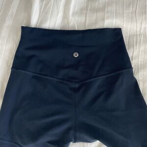 SOLD lululemon athletica Women's Black High-Waisted Shorts